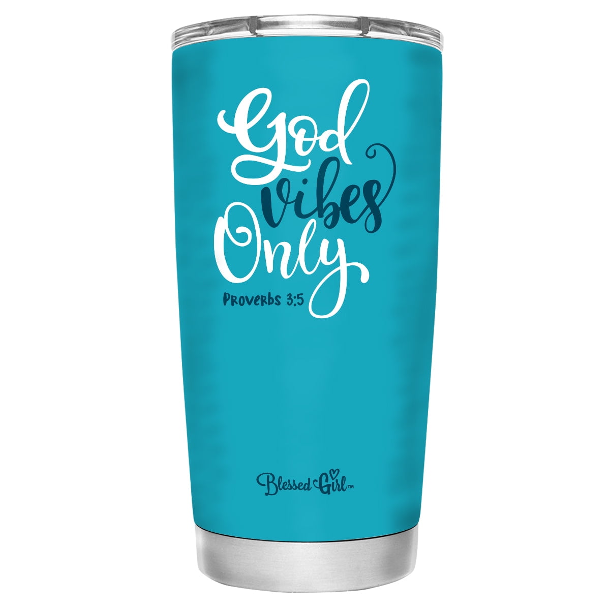 Blessed Girl 20 oz Stainless Steel Tumbler Strength & Dignity