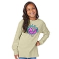 thumbnail image 1 of Blessed Girl Kids Long Sleeve T-Shirt Cute As A Bug, Soft Yellow, SM, 1 of 4
