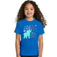 thumbnail image 1 of Blessed Girl Kids T-Shirt Elephant, 1 of 4
