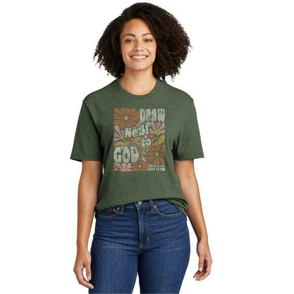 Womens Boyfriend T-Shirt Draw Near