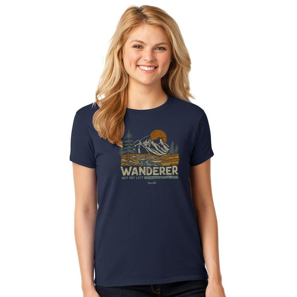 Womens Boyfriend T-Shirt Wanderer