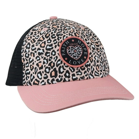 Blessed Girl Womens Cap FHL Leopard