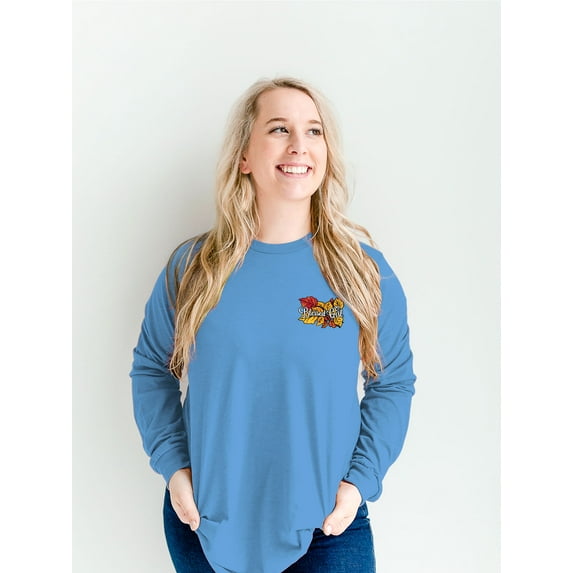 Blessed Girl Womens Long Sleeve T-Shirt Cardinals - X-Large