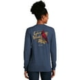 thumbnail image 1 of Blessed Girl Womens Long Sleeve T-Shirt Give Thanks LG, 1 of 6