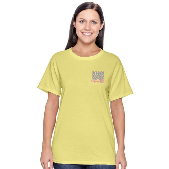 Blessed Girl Womens T-Shirt Be The Light