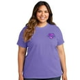 thumbnail image 1 of Blessed Girl Womens T-Shirt Jesus Loves You Groovy, 1 of 6