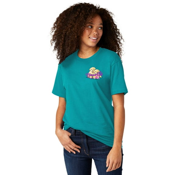 Blessed Girl Womens T-Shirt Rescued By Love