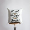 thumbnail image 1 of Blessed Grateful Thankful | Pillow Cover | Fall Decor | Cabin Decor Ideas | Fall Decoration | Thanksgiving Decor | Primitive Decor | Gift, 1 of 6