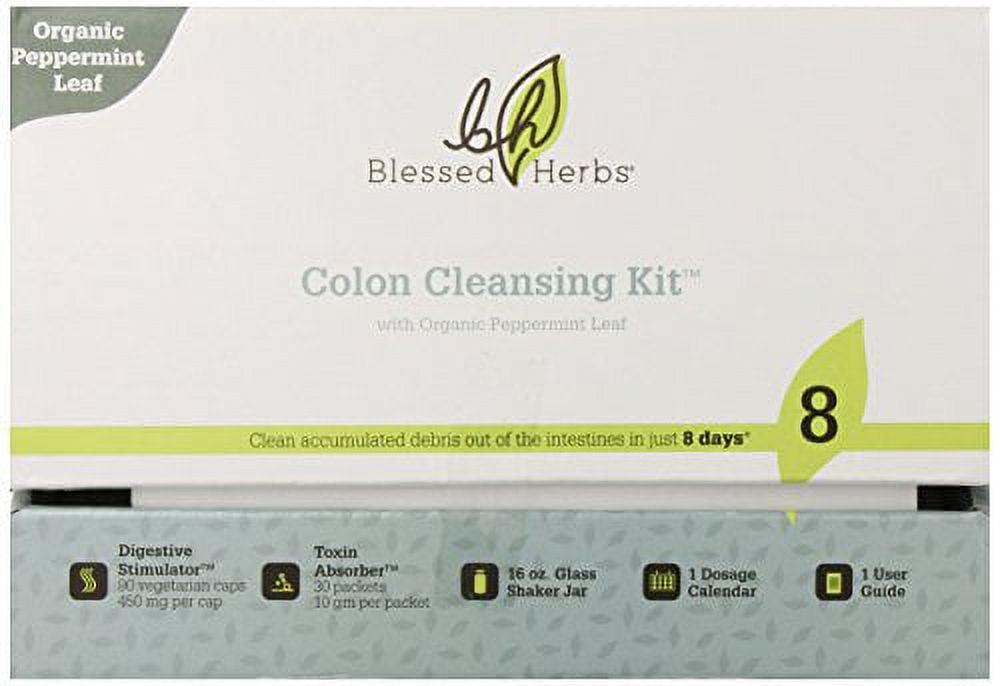 Blessed Herbs Colon Cleansing Kit Peppermint