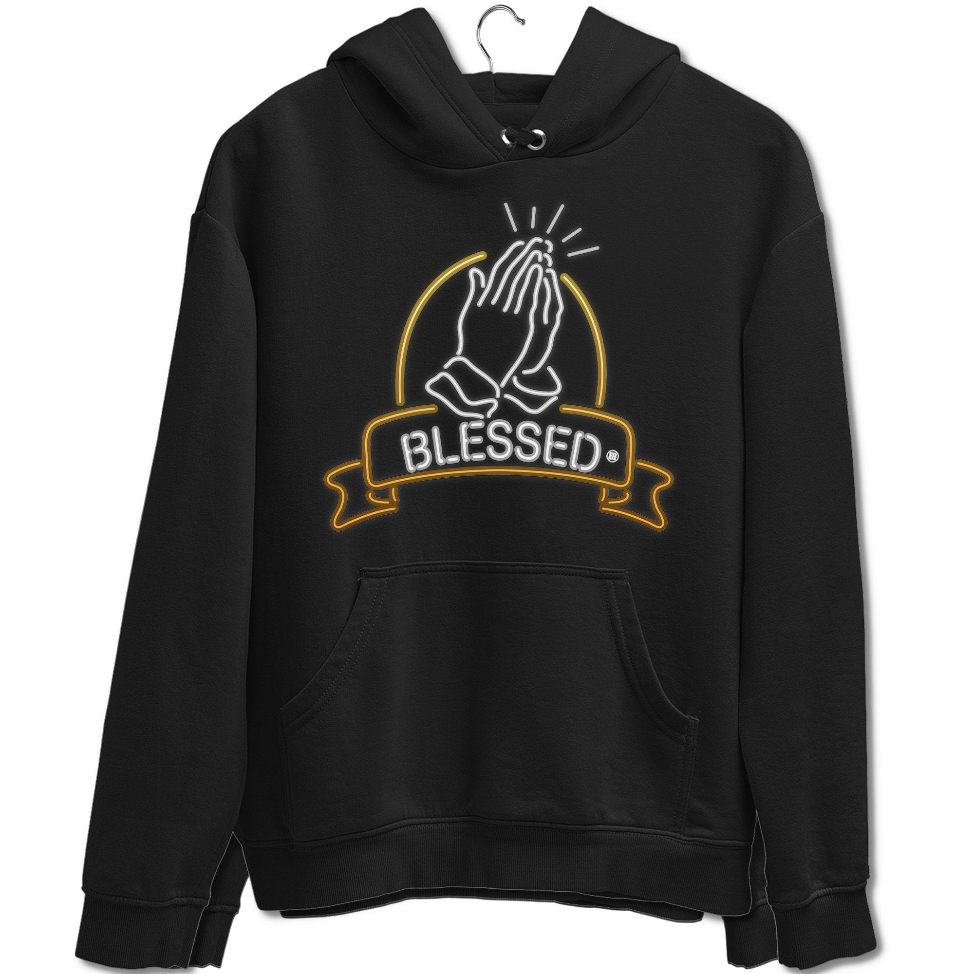 Blessed Hoodie Jordan 1 Metallic Gold Sneaker Match Top AJ1