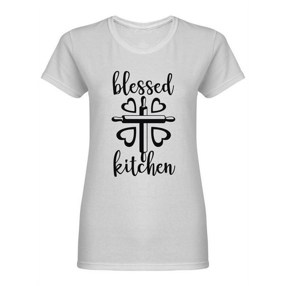 Blessed Kitchen Shaped T-Shirt Women -Image by Shutterstock, Female XX-Large