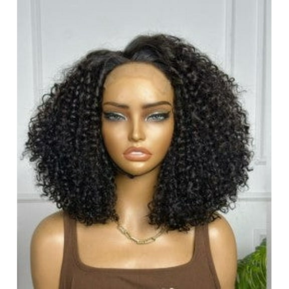 Blessed Luxury 5x5 HD Pixie Curly Human Hair Wig