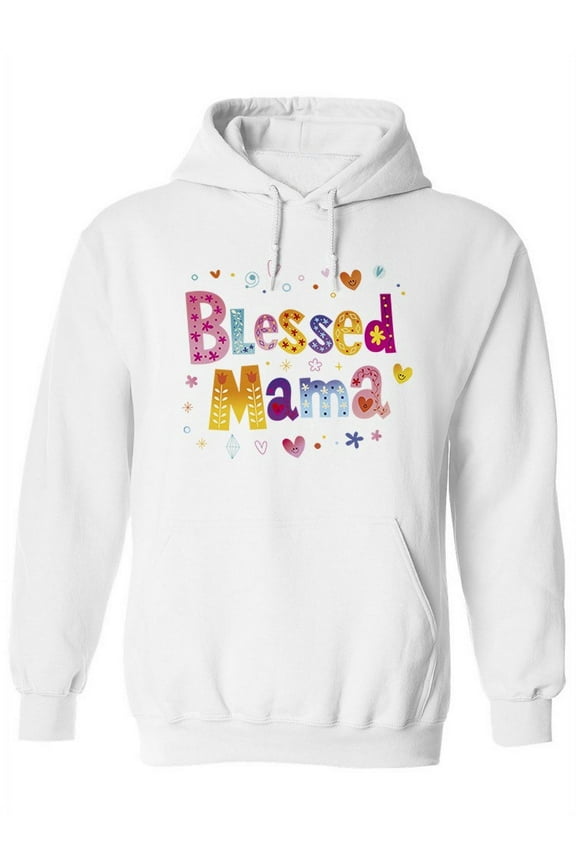 Blessed Mama Hoodie Women -Image by Shutterstock, Female 3X-Large