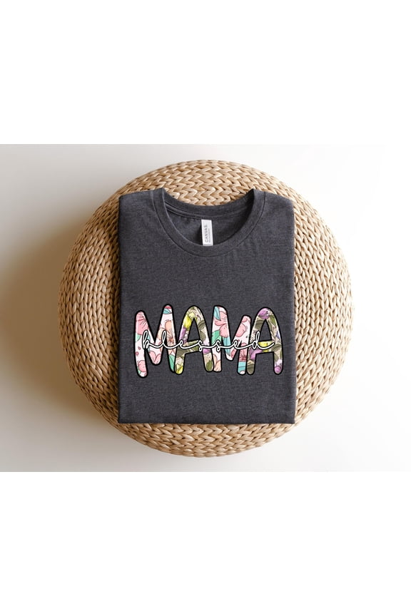 Blessed Mama T-Shirt, Mom Life Shirt, Mother T-Shirt, Cute Mom Shirt, Cute Mom Gift, Mothe