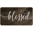 thumbnail image 1 of Blessed Mats for Front Door Entry Front Porch Doormat Non-Slip Carpet Rugs Floor Mat Decorative for Home Bathroom Kitchen Indoor 18x30 Inch, 1 of 6
