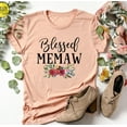 thumbnail image 1 of Blessed Memaw Shirt: Floral Grandma T-Shirt TSHIRT All Size S-5XL, 1 of 5