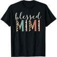 thumbnail image 1 of Blessed Mimi Cute Leopard Print T-Shirt, 1 of 4