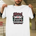 thumbnail image 1 of Blessed Mom And Grandma Generations Of Love Mother's Day Unisex T-Shirt, Gift V50191, Up to Size 5XL, 1 of 2