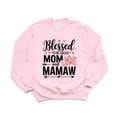 thumbnail image 1 of Blessed Mom Mamaw Floral Gift Style Mother Grandma Nana Love Cute Sweet Flower Sweatshirt, for men & women, up to size 5XL, 1 of 3