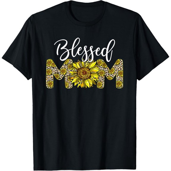 Blessed Mom Sunflower Mom Life Mother'S Gift Women T-Shirt Unisex S-5XL Hot Trending Shirt, Vintage Birthday Gift