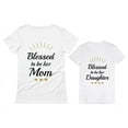 thumbnail image 1 of Blessed Mommy and Me Outfits Mother Daughter Matching Shirts Mothers Day Set Mom White Large / Daughter White 5/6, 1 of 6