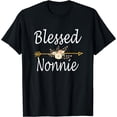 thumbnail image 1 of Blessed Nonnie Shirt Mothers Day Gifts Tee T-Shirt, 1 of 3