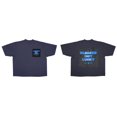 thumbnail image 1 of Vegas Print Collective Blessed Not Lucky Casual Crew Neck Short Sleeve T-Shirt, Men's XL, 1 of 9