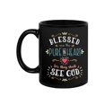 thumbnail image 1 of Blessed Quote Design Mug  -Image by Shutterstock,, 1 of 4