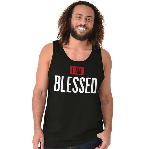 Blessed Religious Love Jesus Christ Plus Size Graphic Tank Top Brisco Brands 2X