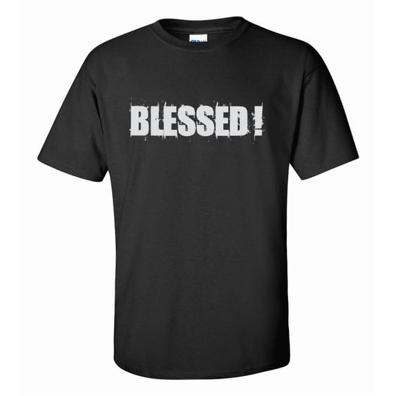 Blessed Player Blessed Spiritual Cotton Graphic Gift T-Shirt - Walmart.com