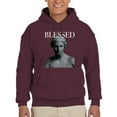 thumbnail image 1 of Blessed Statue T-Shirt Men -Smartprints Designs, Male 3X-Large, 1 of 4