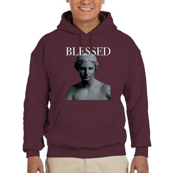 Blessed Statue T-Shirt Men -Smartprints Designs, Male Large