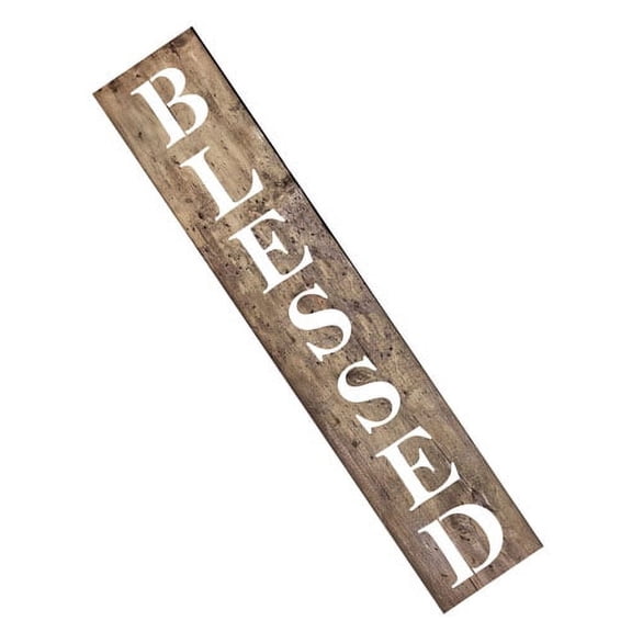 Blessed Tall Wall Stencil