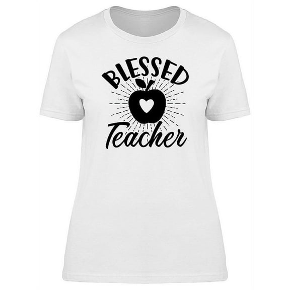 Blessed Teacher T-Shirt Women -Image by Shutterstock, Female XX-Large