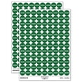 thumbnail image 1 of Blessed Text 200+ Round Stickers - Dark Green - Gloss Finish - 0.50" Size, 1 of 3