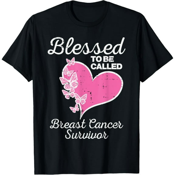 Blessed To Be Called Breast Cancer Survivor Awareness Women T-Shirt