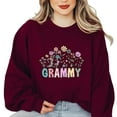 thumbnail image 1 of Blessed To Be Called Grammy Floral Loving Grandma Gift Nana Sweet Flower Art Love Sweatshirt, for men & women, up to size 5XL, 1 of 3
