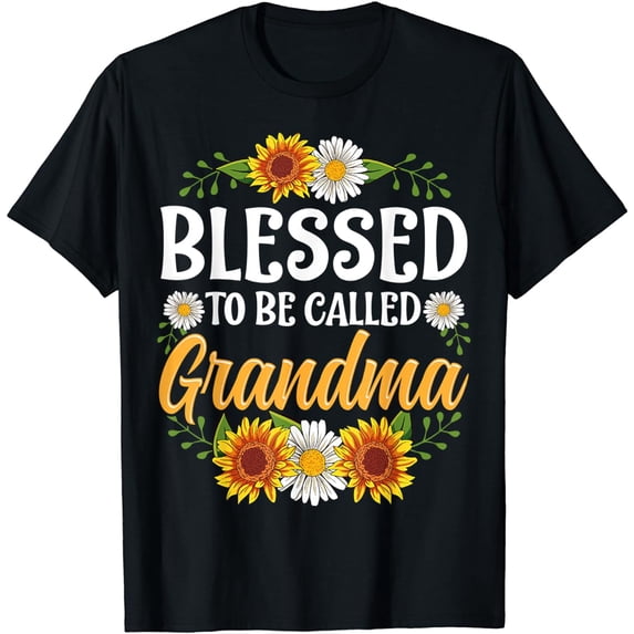 Blessed To Be Called Grandma Shirt Mothers Day T-Shirt