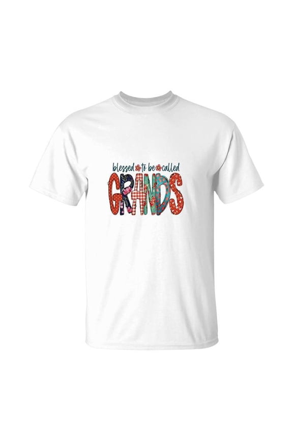 Blessed To Be Called Grands Idea Gift For Grandma New TShirt