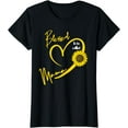 thumbnail image 1 of Blessed To Be Called Mama Mothers Day Cute Sunflower Mom T-Shirt, 1 of 4