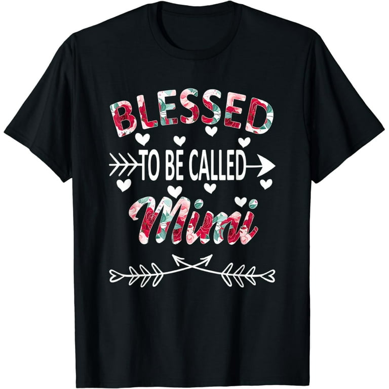 Blessed Mimi Mothers Day Distressed Mimi T-Shirt Blessed Mimi Mothers Day Distressed Mimi T-Shirt