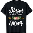 thumbnail image 1 of Blessed To Be Called Mom Cute Mothers Day Funny Gift For Mom T-Shirt, 1 of 4