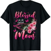 PAGLIO Blessed To Be Called Mom Cute Mothers Day T-Shirt