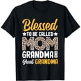 thumbnail image 1 of Blessed To Be Called Mom Grandma Great Grandma Mother's Day T-Shirt, 1 of 4