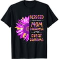 thumbnail image 1 of Blessed To Be Called Mom Grandma Great Grandma Mother's Day T-Shirt, 1 of 4