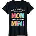 thumbnail image 1 of Blessed To Be Called Mom and Mimi Funny Mothers Day T-ShirtMen and women, Black T-shirt, size: Extra large S-4XL, 1 of 4