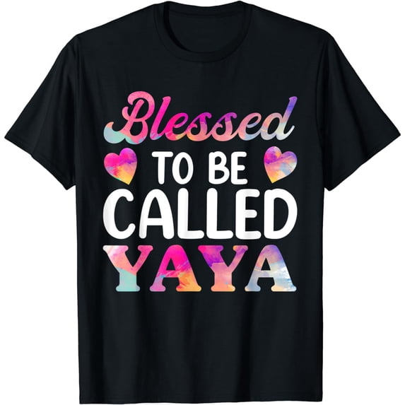 Blessed To Be Called Yaya Shirts, Mothers Day Greek Grandma T-Shirt
