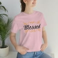thumbnail image 1 of Blessed Unisex Jersey Short Sleeve Tee, 1 of 10