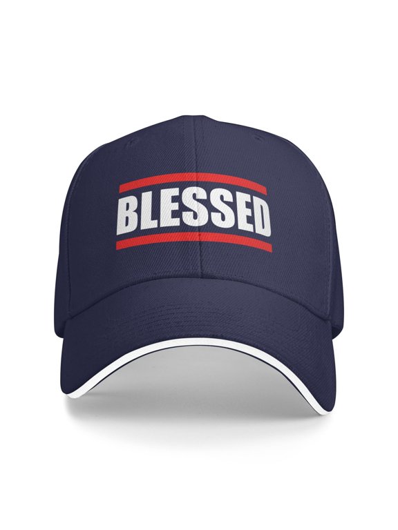 Blessed Unisex Sandwich Cap Classic Baseball Capunisex Adjustable Casquette Dad Hat