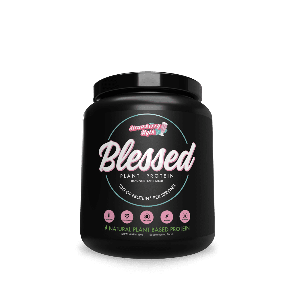 Blessed Vegan Protein Powder Plant Based Protein Powder Meal Replacement Protein Shake, 23g of